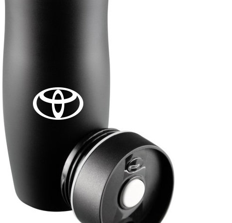 Black Toyota termomug