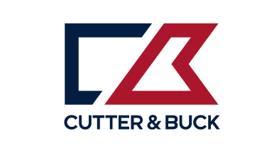 Svart og rød Cutter & Buck logo