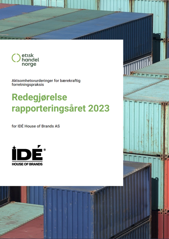 Etisk Handel Norge redegjørelse rapporteringsåret 2022